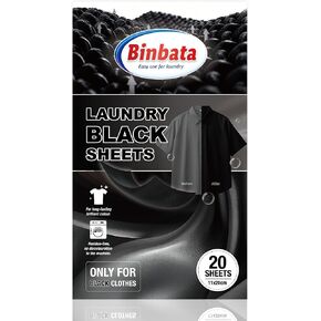 Binbata Black Darkening Sheets, Renew & Repair for Black Faded Out Clothes in Kuwait