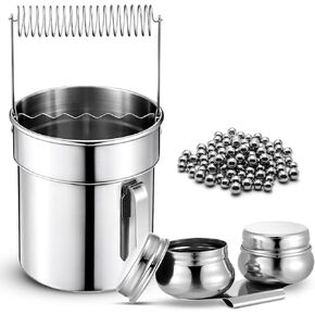 2 Pcs Paint Brush Cleaner Set with Cup, Airtight, Medium in Kuwait