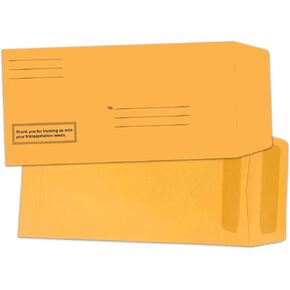 Pre-Printed License Plate Envelopes - Self Seal - (100 per Box) in Saudi Arabia