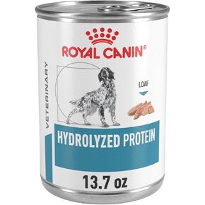 ROYAL CANIN Veterinary Diet Canine Hydrolyzed Protein Adult Loaf Dog Food, 13.7 oz (Pack of 24) in Kuwait