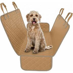 Active Pets Orange XL Dog Car Hammock Back Seat Cover, Waterproof Backseat Cover Protector for Truck Bench Rear of Sedans or SUVs, Essential Pet Supplies Vacuum or Wipe Clean, Machine Washable in Saudi Arabia
