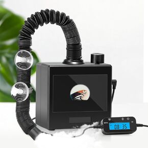 Reptile Fogger Humidifier for Glass Terrariums, Auto-Refill Misting System with Timer, Suitable for Reptiles/Amphibians/Grow Tents in Kuwait