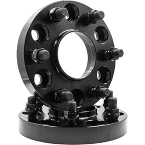 Wheel Accessories Parts 4 Pcs Hub Centric Wheel Spacers 6 on 135mm to 6 on 5.50" 1.50 Inch Thick M14x1.5 14x1.5 Thread Stud Adapts Chevy Siverado 1500 and GMC Sierra 1500 Wheels to Ford F150 Vehicles in Kuwait