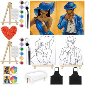 2 Pack Sip and Paint Kit for Adults Painting Kit Couples Date Night Party in Saudi Arabia