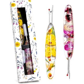Reessy Seam Ripper Set, Small & Large Stitch Remover Tools with Resin Handles, Thread Pick Seam Cutter for Sewing, Stitch Removal, Alterations, Quilting & Crafts in Saudi Arabia