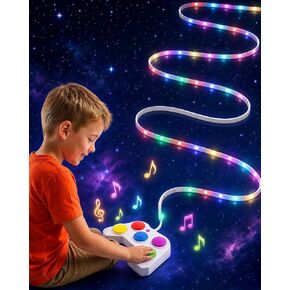 Kids Fast Push Game with LED Light Strip, Rechargeable Handheld Game in Kuwait