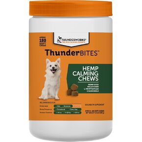 ThunderBites Hemp Calming Chews For Dogs, 180 Count in Saudi Arabia