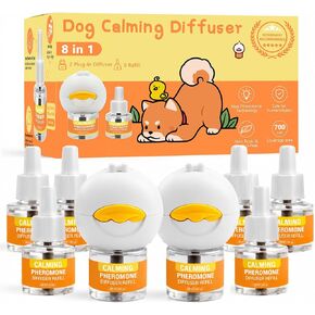 Dog Calming Diffuser Kit with 2 Plug in +6 Refills Calming Kit in Kuwait