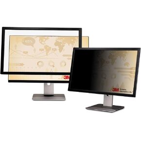 3M فلتر الخصوصية لشاشة LCD عريضة مقاس 19 بوصة شاشة حماية للخصوصية مضادة للتوهج باللون الاسود. حماية البيانات من القرصنة البصرية. in Kuwait