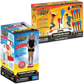 Stomp Rocket Stomp Hopper & Dueling Rocket Launcher for Kids - Outdoor Toy Bundle in Kuwait