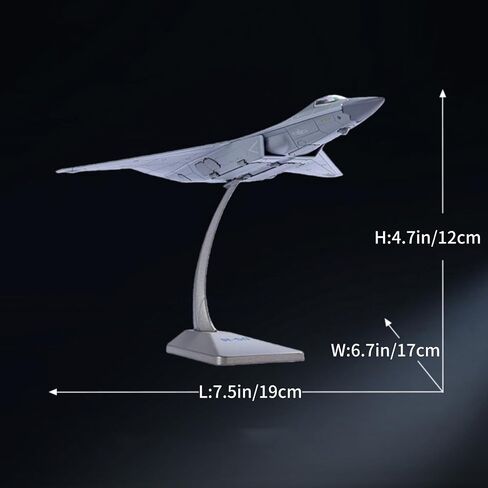 1/144 Scale China Shenyang Aircraft Corporation Sixth Generation Jet J-50 Fighter Model Alloy Model Diecast Plane Toy for Collection in Kuwait