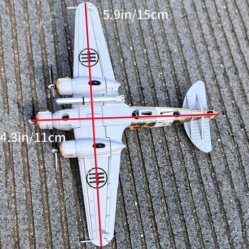 1/144 Scale WWII Italy Savoia-Marchetti SM.79 Sparviero Bomber Model Alloy Model Diecast Plane Toy for Collection in Kuwait