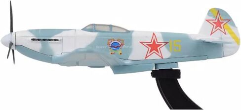 Alloy WWII Yak-3 Fighter Aircraft Fighter Model 1:72 Scale, Alloy Aircraft Model for Collection Displaying in Saudi Arabia