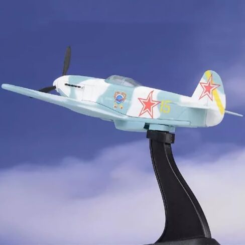 Alloy WWII Yak-3 Fighter Aircraft Fighter Model 1:72 Scale, Alloy Aircraft Model for Collection Displaying in Saudi Arabia