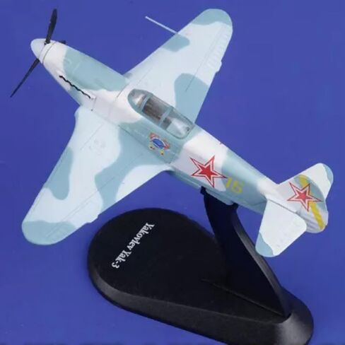 Alloy WWII Yak-3 Fighter Aircraft Fighter Model 1:72 Scale, Alloy Aircraft Model for Collection Displaying in Saudi Arabia