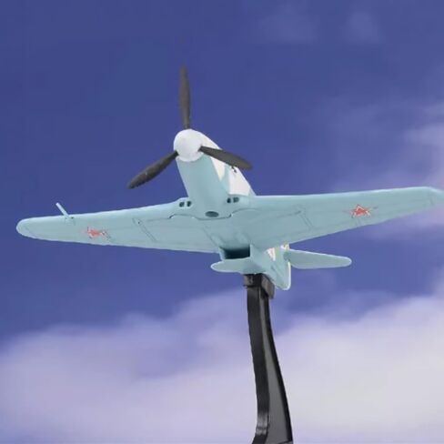 Alloy WWII Yak-3 Fighter Aircraft Fighter Model 1:72 Scale, Alloy Aircraft Model for Collection Displaying in Saudi Arabia