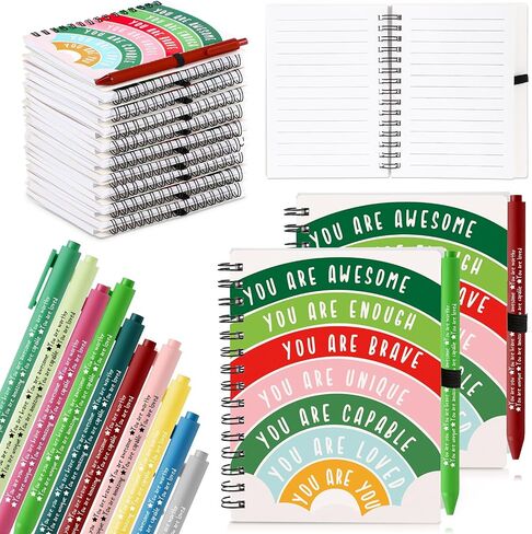 Thenshop 80 Pcs Mental Health Awareness Self Care Item Bulk Rainbow Color in Saudi Arabia