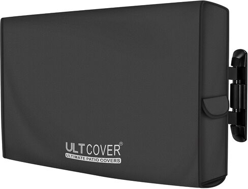 ULTCOVER Waterproof Outdoor TV Cover for 55-59 inch Outside Flat Screen Televisions with Mounts and Stands in Kuwait