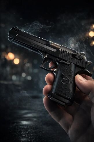 GOAT GUNS Black Desert Eagle Model (Licensed with KAHR) in Saudi Arabia