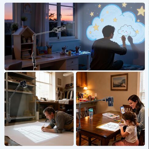 HI-REEKE Art Projector for Tracing and Drawing with Adjustable Stand in Saudi Arabia