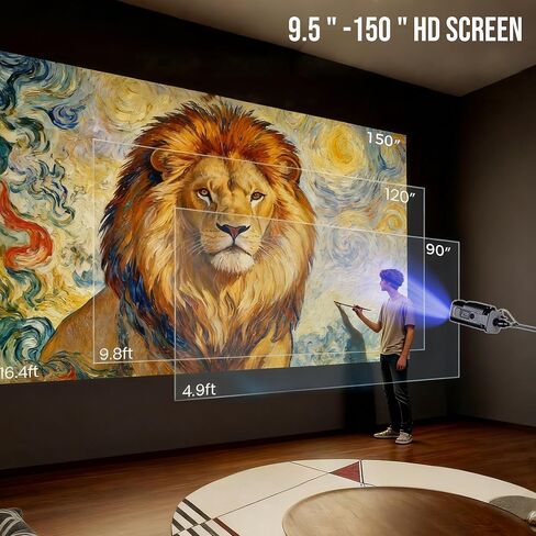 HI-REEKE Art Projector for Tracing and Drawing with Adjustable Stand in Saudi Arabia