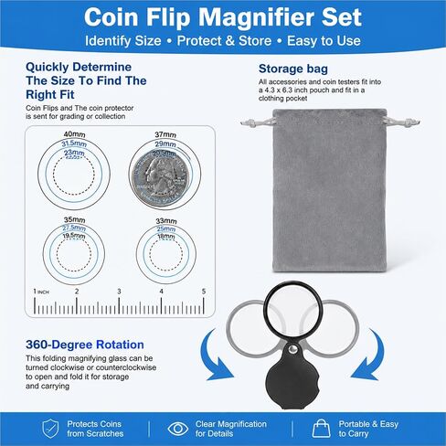 2 PCS Coin Ping Tester Kit, Gold and Silver Tester, Coin Ping Testing,The Pocket Coin Ping pinger Tester Kit,and App.Black in Saudi Arabia