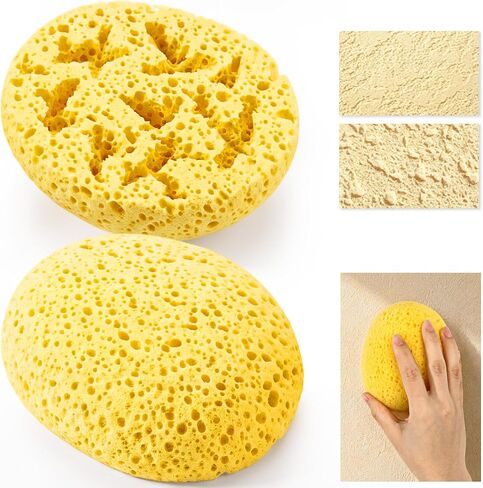 Patelai 2 Pcs Orange Peel Wall Texture Sponge, Wall Patch Sponge (11*9*5cm) in Kuwait