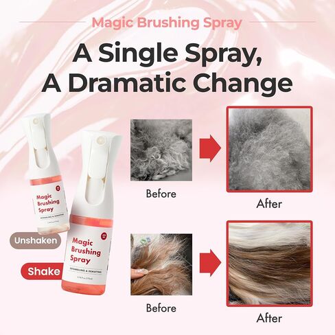 JAYU PET Magic Brushing Spray for Dogs 170ml 5.8fl oz in Kuwait