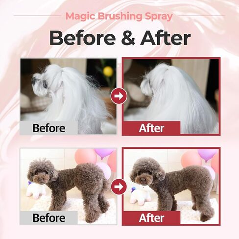 JAYU PET Magic Brushing Spray for Dogs 170ml 5.8fl oz in Kuwait
