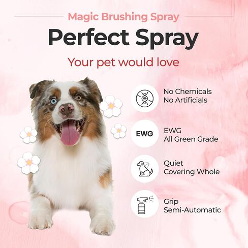 JAYU PET Magic Brushing Spray for Dogs 170ml 5.8fl oz in Kuwait