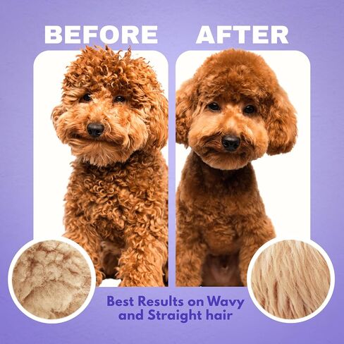 Dood Woof Dog Detangler Spray - Dematting Leave-in Conditioner for Doodles - Goldendoodle Labradoodle Poodle Puppy Grooming - 8 oz in Saudi Arabia