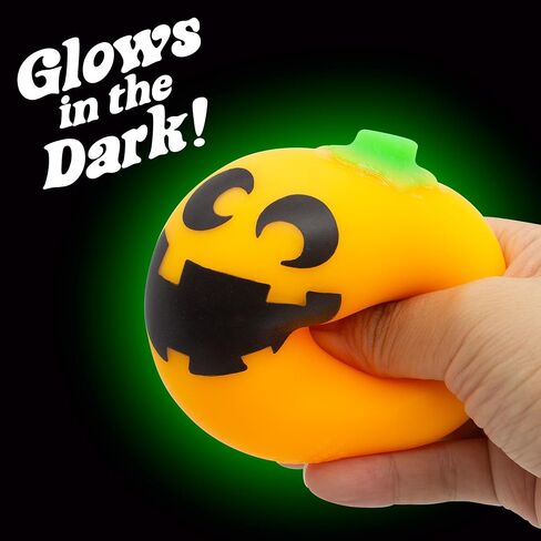Schylling Needohween Jack Glow Lantern - Glow in The Dark Pumpkin Faces Assorted in Kuwait