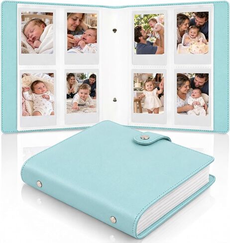 256 Pockets Mini Photo Album for Fujifilm Instax Mini 12 11 9 40 99 90 8 7 Evo LiPlay,Compatible with Polaroid Snap/PIC-300/Z2300 Cameras & Zip Instant Printer, Kodak 2X3 Film (Magic purple) in Kuwait