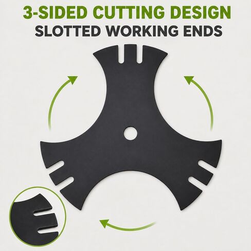 3Pc 781-0748 9" Edger Blades for Craftsman E420, 5/8" Hole in Kuwait