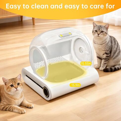 Silicone Cat Litter Mat Accessory Part, Waterproof Cat Litter Pad Replacement Part for Easy Cleaning of Automatic Self Cleaning Litter Boxes in Saudi Arabia