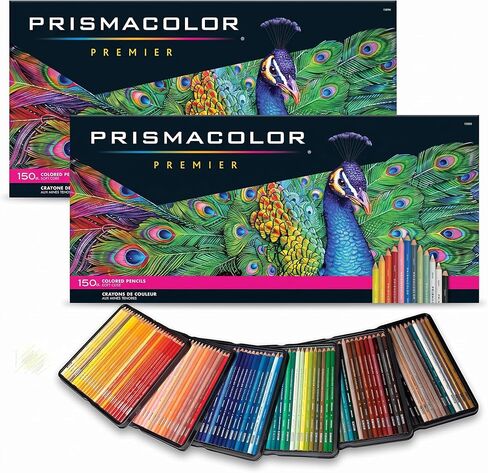 Prismacolor Premier Colored Pencils | Art Supplies for Drawing, Sketching, Adult Coloring | Soft Core Color Pencils, 150 Pack in Kuwait