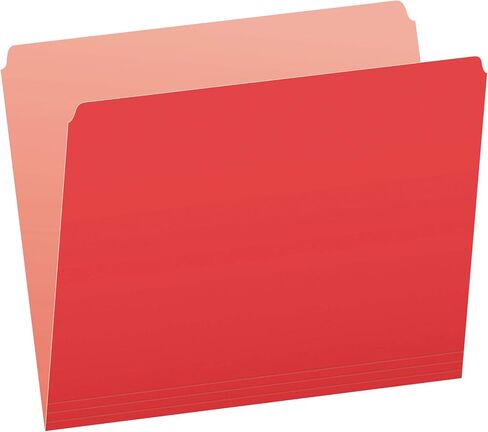 Pendaflex Colored File Folders, Red (PFX152RED), Letter in Kuwait