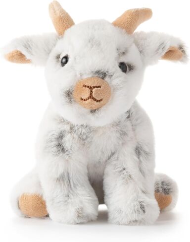 The Petting Zoo Goat Stuffed Animal Plushie, Babiez, Kids Gifts, 6 in in Kuwait