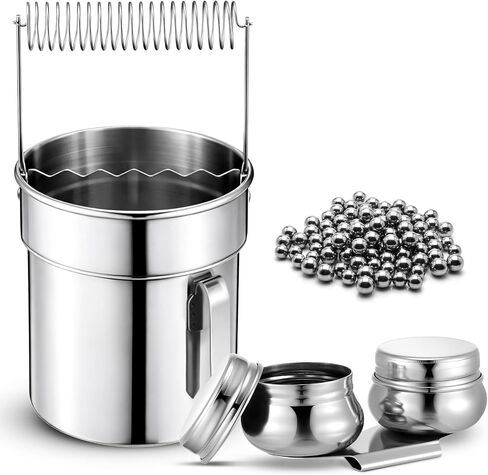 2 Pcs Paint Brush Cleaner Set with Cup, Airtight, Medium in Kuwait
