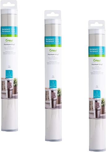Cricut Premium Permanent Vinyl, Orange - 4ft Roll (12'x48') in Kuwait