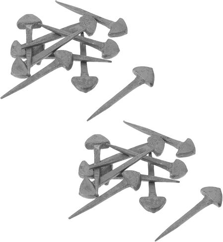 LABRIMP Iron Horseshoe Nails Inch 40pcs with Tapered Body for Hoof Fixation in Kuwait