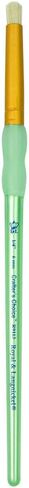 Royal Brush R9113-5/8 Crafter's Choice Bristle Dome Stencil Brush, 5/8-Inch, White in Saudi Arabia