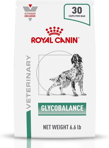 ROYAL CANIN Veterinary Diet Glycobalance Dry Dog Food for Diabetic Adult Dogs, 17.6 lb Bag in Kuwait