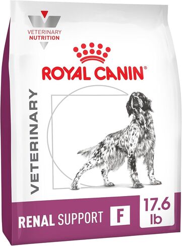 ROYAL CANIN Veterinary Diet Canine Renal Support F Adult Dry Dog Food, 6 lb Bag in Kuwait