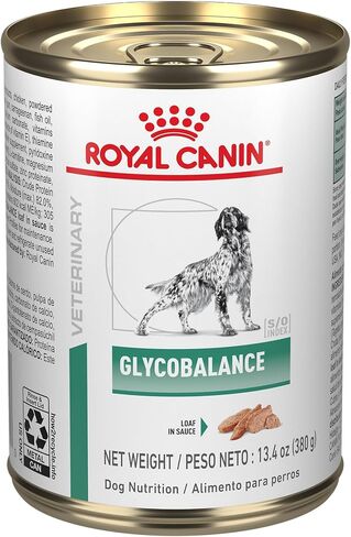 Royal Canin Veterinary Diet Canine Glycobalance Adult Loaf in Sauce Dog Food, 13.4 oz (Pack of 12) in Kuwait