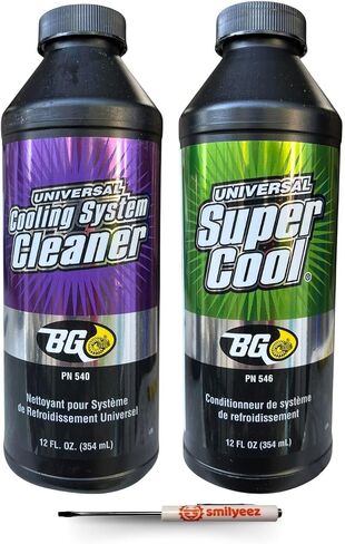 Smilyeez Listing for BG Cooling System Flush - Coolant Service Kit PN 5901 Includes BG Universal Cooling System Cleaner PN 540 & BG Universal PN 546 (1 Kit) in Kuwait