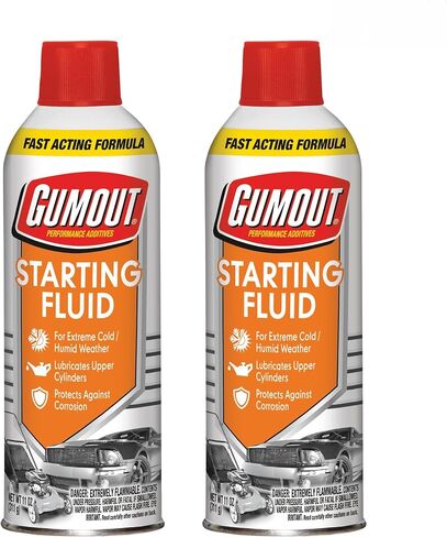 Gumout 5072866 Starting Fluid, 11 oz. , White in Kuwait
