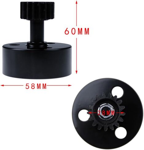 Upgrade Engine Clutch Bell with Hexagonal Gear 17T in Saudi Arabia