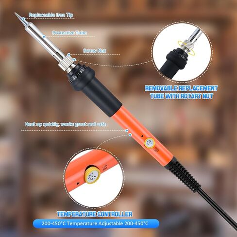 Ninonly Wood Burning Kit, 130 Pieces Wood Burning Tool in Saudi Arabia