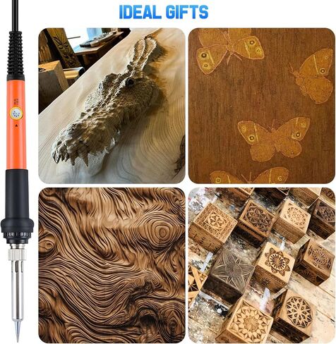 Ninonly Wood Burning Kit, 130 Pieces Wood Burning Tool in Saudi Arabia
